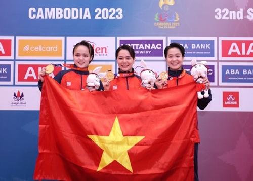 Bảng tổng sắp huy chương SEA Games 32 ngày 6-5: Đoàn Việt Nam giành 6 HCV
